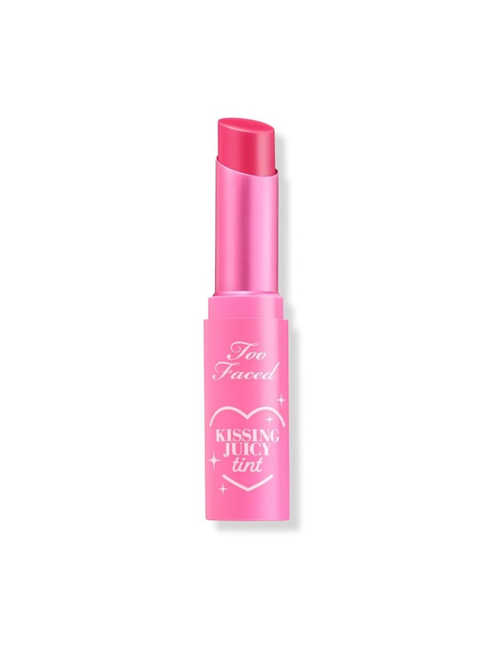 Too Faced Kissing Juicy Tint Lip Balm - Bright Pink- Shade Strawberry Frosting
